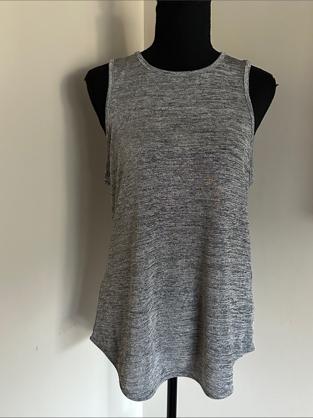 *ARMANI EXCHANGE* Heather Grey Sleeveless Tank Top Size Medium